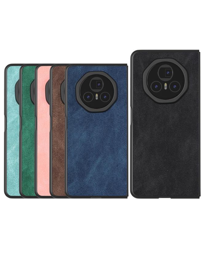 اس-توب جراب لهاتف Honor Magic V3 مصنوع من جلد البولي يوريثان وحافة سوداء - Image 5