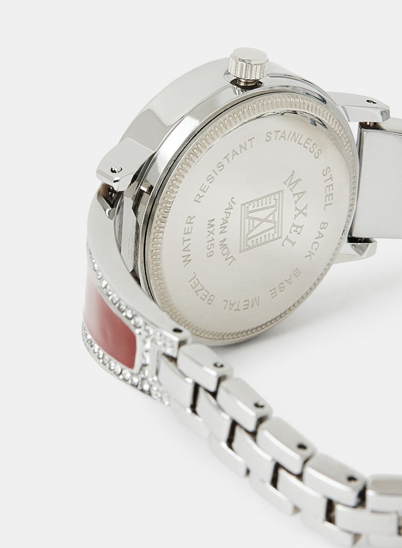 Maxel Women's Quartz Waterproof Analog Wrist Watch MX336 - 28mm - Image 4