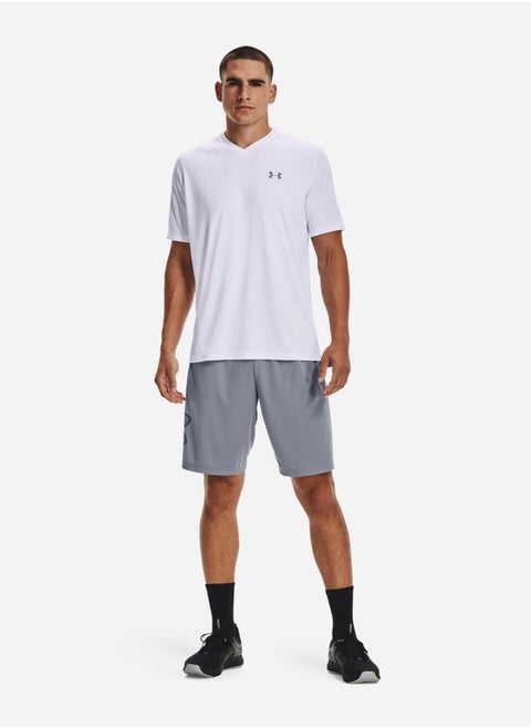 Tech Graphic Print Active Shorts