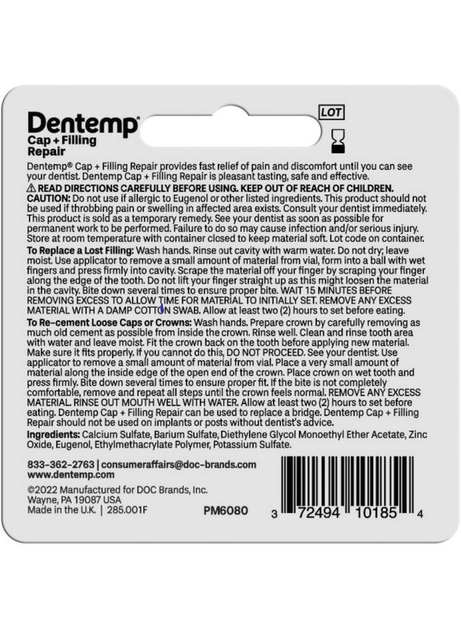 DENTEMP Maximum Strength Dental Repair 2.2 g - Image 2
