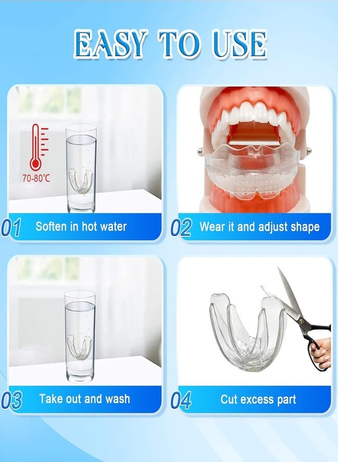 Buildcon Night Guards for Teeth Grinding, Mouth Guard for Teeth Grinding with Comfort Fit Design, Helps Reduce Teeth Clenching, Suitable for Nighttime Use, 1 Piece (30 g) - Image 4