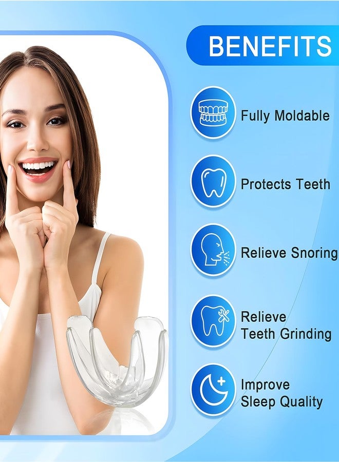 Buildcon Night Guards for Teeth Grinding, Mouth Guard for Teeth Grinding with Comfort Fit Design, Helps Reduce Teeth Clenching, Suitable for Nighttime Use, 1 Piece (30 g) - Image 3