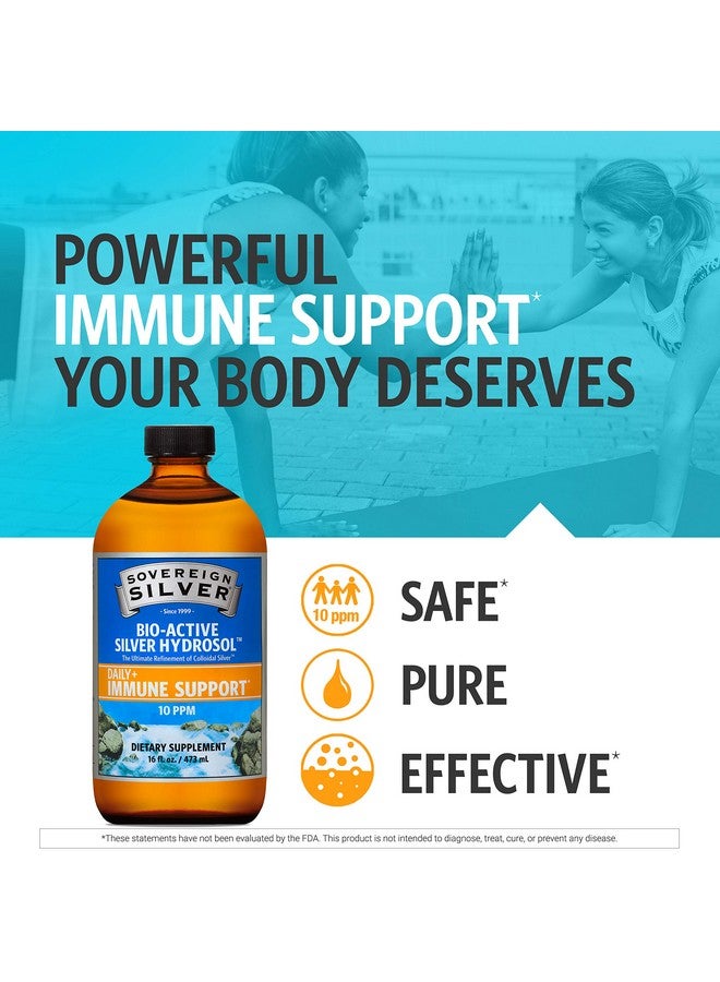سوفرين سيلفر هيدروسول الفضة الحيوي النشط من سوفيرين سيلفر لدعم المناعة - سائل الفضة الغروية - 10 جزء في المليون، 16 أونصة (473 مل) - حجم اقتصادي - Image 2