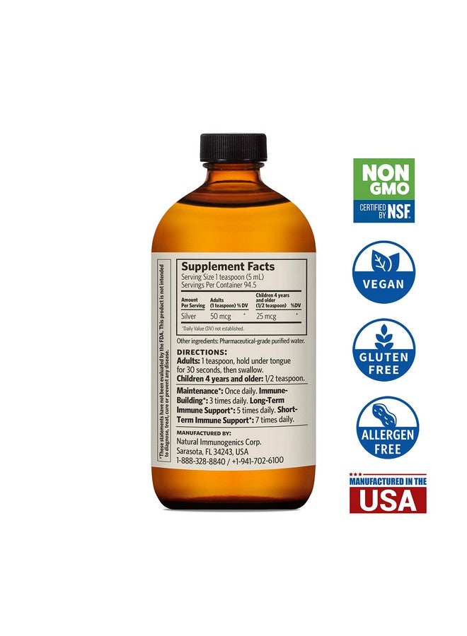 سوفرين سيلفر هيدروسول الفضة الحيوي النشط من سوفيرين سيلفر لدعم المناعة - سائل الفضة الغروية - 10 جزء في المليون، 16 أونصة (473 مل) - حجم اقتصادي - Image 4