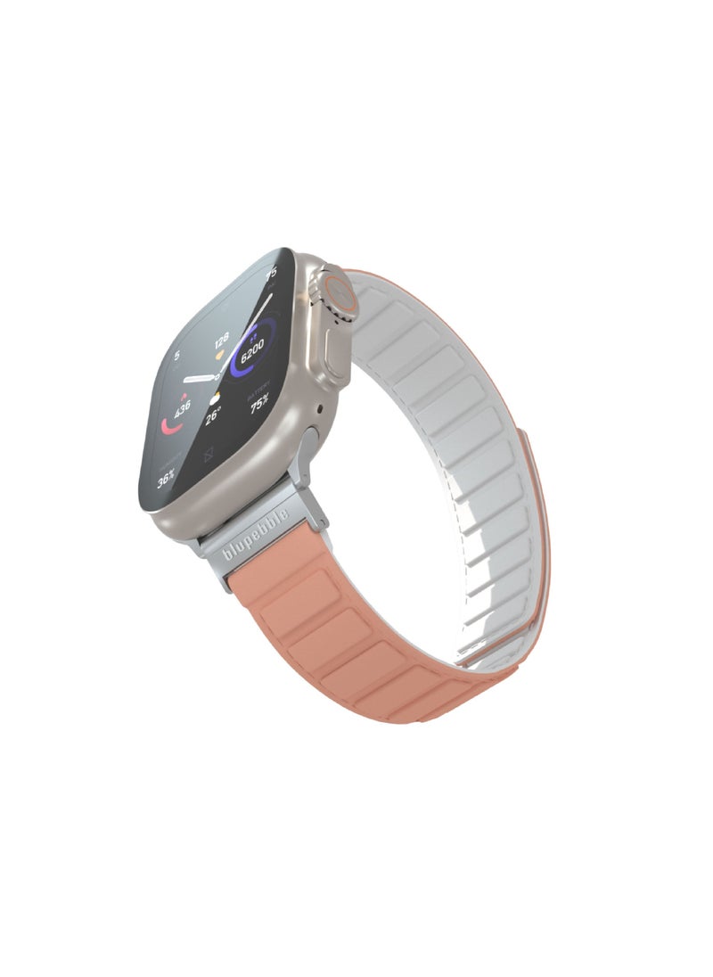 blupebble - Silicone Reversible Magnetic Strap for Apple Watch Ultra 41/40/38MM Compatible with Series 8 | 7 | 6 | 5 | 4 | 3 | SE - Image 1