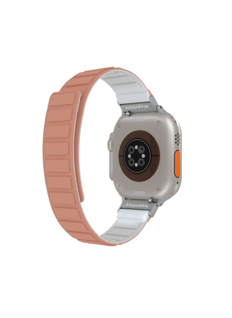 blupebble - Silicone Reversible Magnetic Strap for Apple Watch Ultra 41/40/38MM Compatible with Series 8 | 7 | 6 | 5 | 4 | 3 | SE - Image 1
