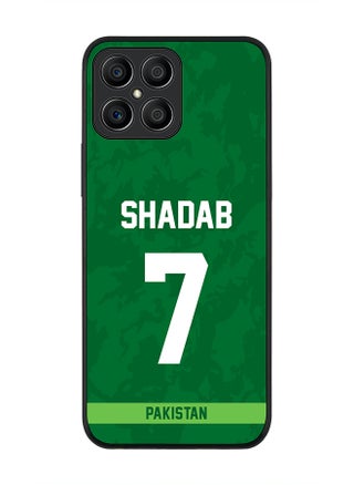 Rugged Black Edge Case for Honor X8, Slim fit Soft Case Flexible Rubber Edges Thin Cover - Player Name - Shadab Khan, Jersey Number- 7 - pzsku/Z2B8F36DD867A3B7A899BZ/45/_/1697269148/858fc68f-1558-422d-9d7d-42bbb906e879