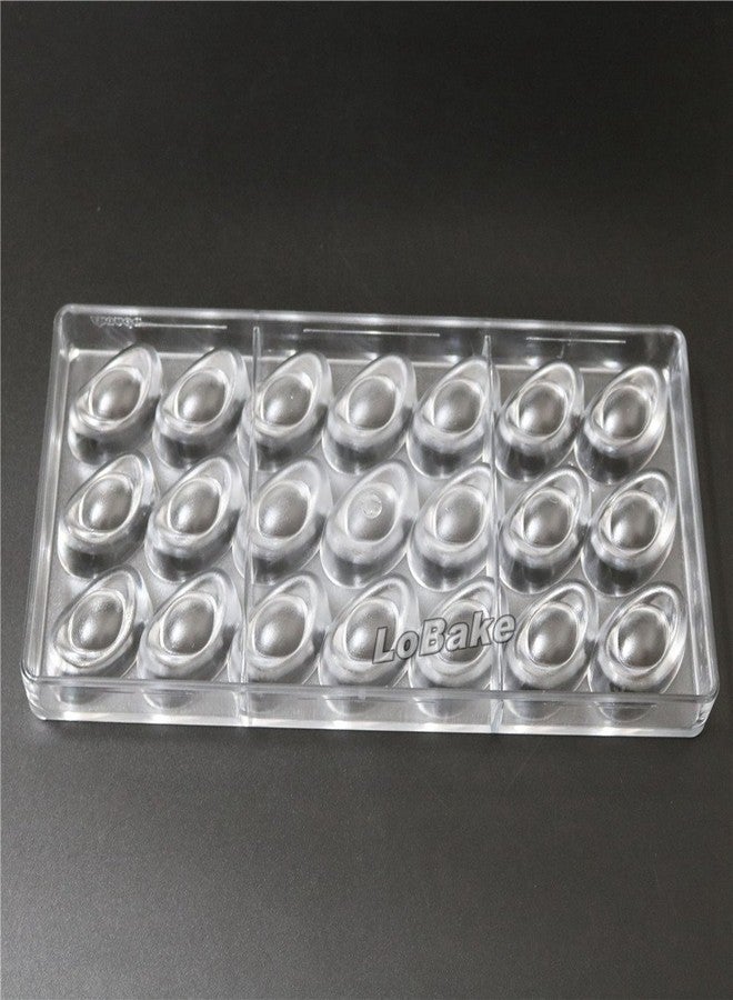 LoBake Creative 21 cavities Chinese Shoe-shape gold ingot yuanbao Shape PC Polycarbonate chocolate candy mold for DIY pastry maker - Image 3