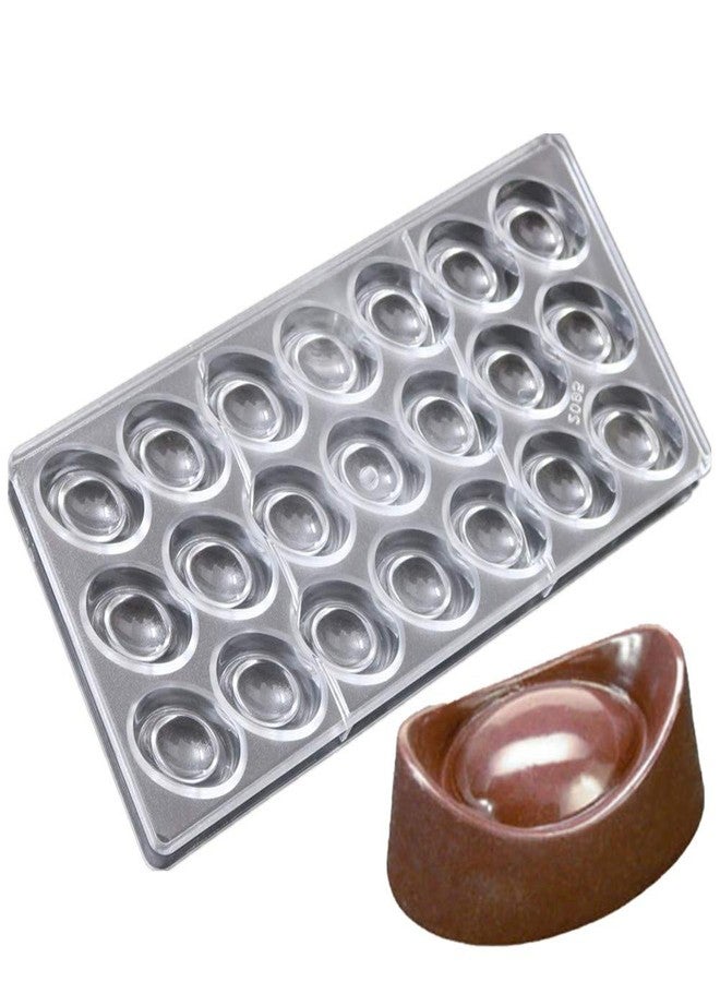 LoBake Creative 21 cavities Chinese Shoe-shape gold ingot yuanbao Shape PC Polycarbonate chocolate candy mold for DIY pastry maker - Image 1