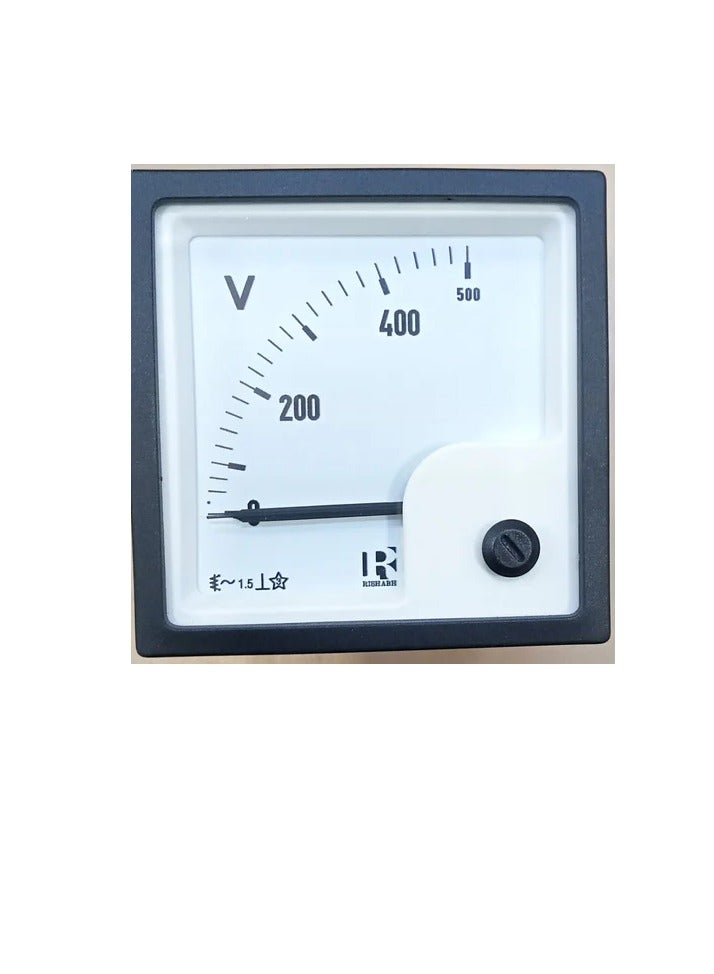AC Analogue Panel Voltmeter 96x96 - Direct Type - ERI96VD - Image 2
