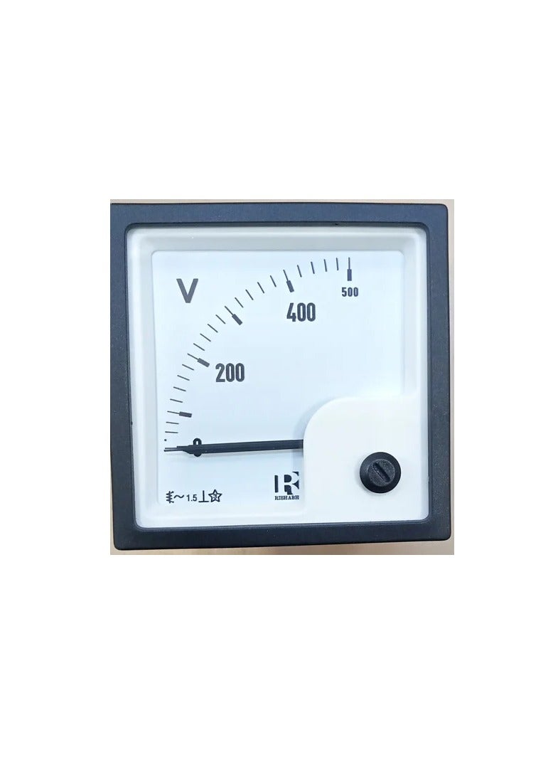 AC Analogue Panel Voltmeter 96x96 - Direct Type - ERI96VD - Image 3