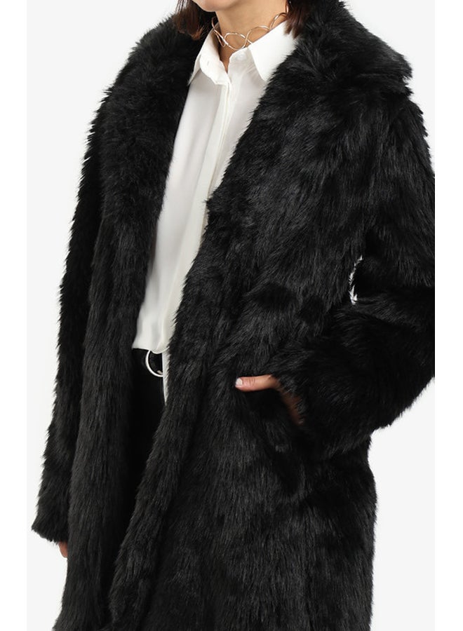 Carina Above-Knee Sherpa Coat - Image 2