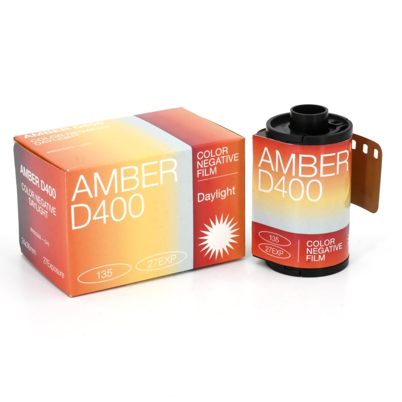 RETO Amber Color Negative, 27EXP, 35MM Cine Film (D400) - Image 1