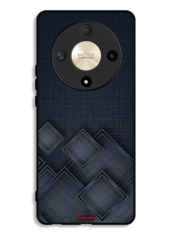 Tolwak Honor X9b Protective Case Cover Squares Pattern On Cloth - Image 1