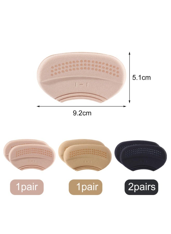 Set of 4 Pairs of Adhesive Heel Pads, Heel Protectors, Shoe Protectors for Men and Women with Padding, Heel Cushions to Prevent Blisters and Friction - Image 2