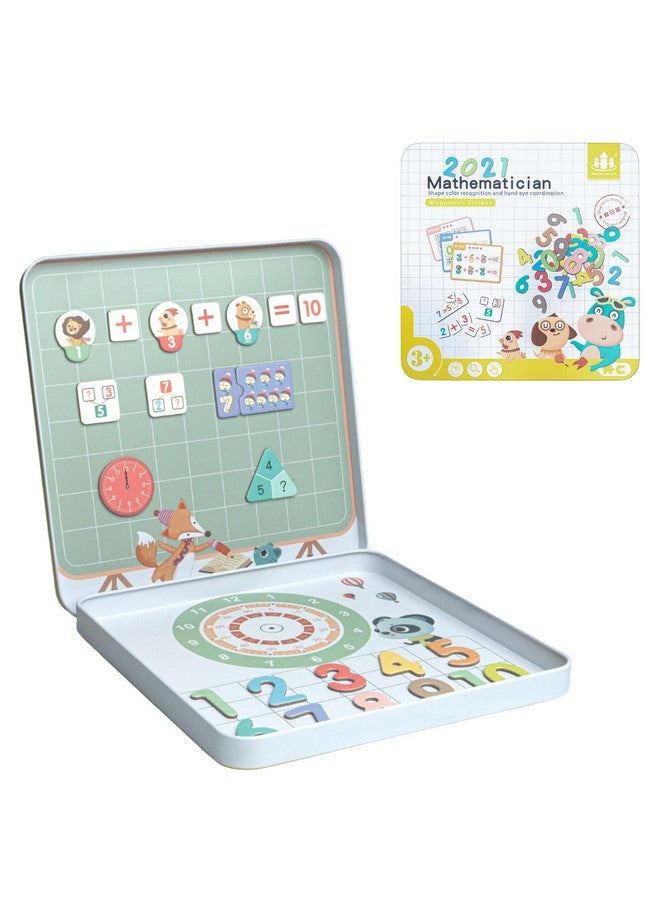 Cubelelo Mathematician Magnetic Sticker Puzzle | Fun 3D Attractive Stickers | Math Skill Booster Puzzle Game for Kids Children Boys Girls - Image 1