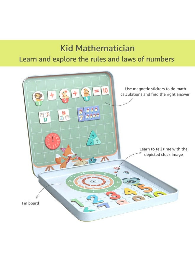 Cubelelo Mathematician Magnetic Sticker Puzzle | Fun 3D Attractive Stickers | Math Skill Booster Puzzle Game for Kids Children Boys Girls - Image 3