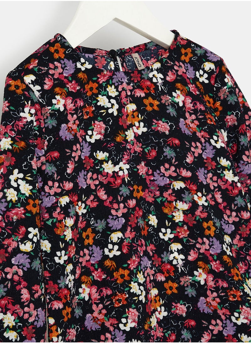 ONLY - Girls Floral Dress - Image 1