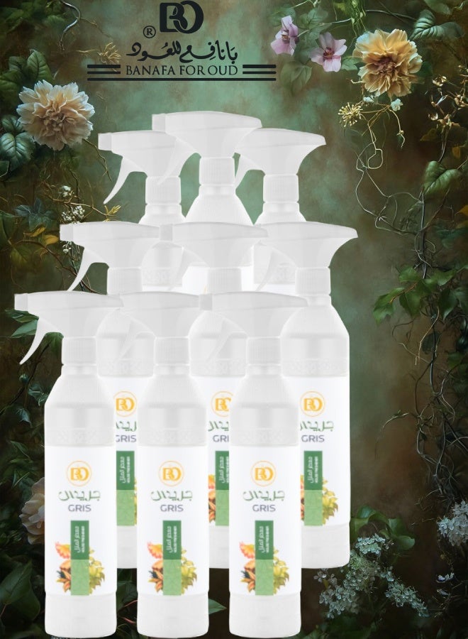 Banafa 9 Pieces Gris Air Freshener 500ML - Image 1