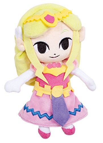 Sanei The Legend of Zelda The Wind Waker 7.5" Princess Zelda HD Plush - Image 5