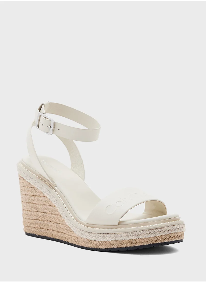 كالفن كلاين Causal Wedge High Heel Sandals