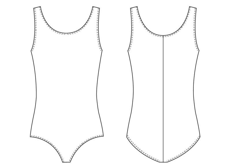 Bloch Dance Girls Dynamic Microlux Tank Leotard, White, 12 - Image 3