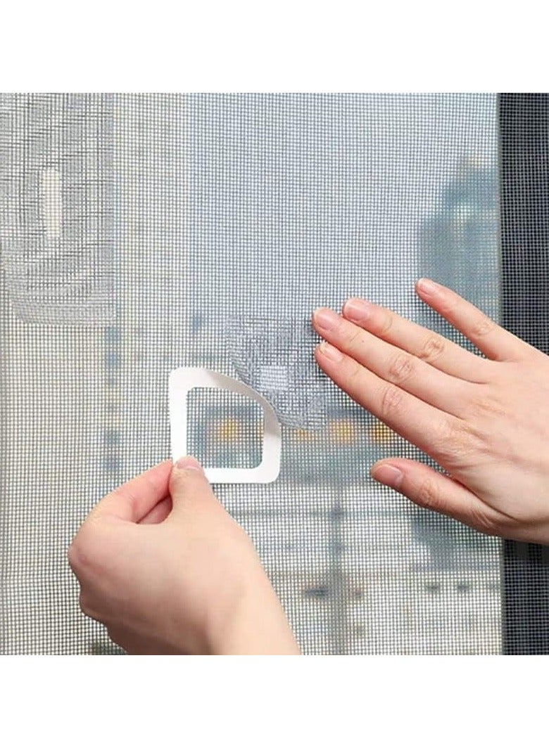 معالج انقطاع سلك الشباك يعالج الفتحات الموجوده في سلك الشباك استخدامه يجعلك لا تحتاج الي تغير سلك الشبابيك عند انقطاعه ويمتزج بسهولة مع باقي الشباك ويحمي من دخول الحشرات والفئران التي تدخل من الفتحات - Image 1