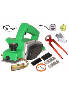 Digital Craft Digital Craft Wood Planer 1400W Machine of Carpentry HighPower MultiFunction Electric Planer Professional Woodworking Machine 82mm Electric Planer MachineTape 3Mtr8Inch Pincer Plier  - Image 1