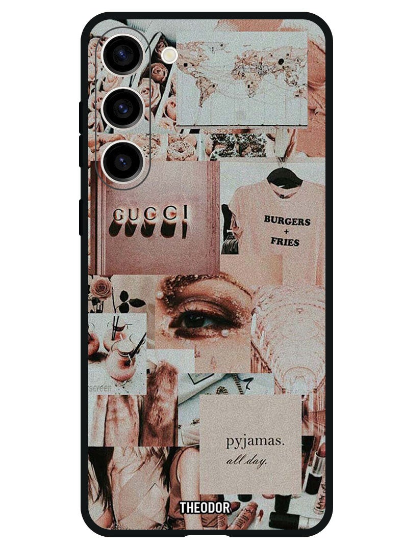 Theodor Protective Case Anti Scratch Shock Proof Bumper Cover For Samsung Galaxy S23 FE Gucci - Image 1