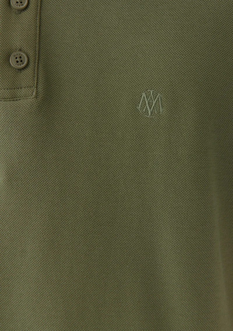 مافي Blue Men's Khaki Polo T-Shirt 064946-28524
