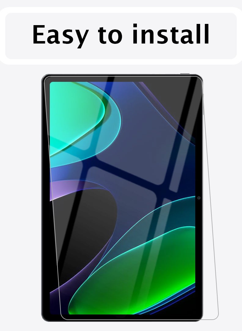 Theodor 2 Pack Screen Protector for Xiaomi Pad 6/ 6 Pro 2023 9H Hardness Tempered Glass, Bubble Free Easy Installation, Full Coverage And Anti Scratch Case Friendly- Clear  - Image 3