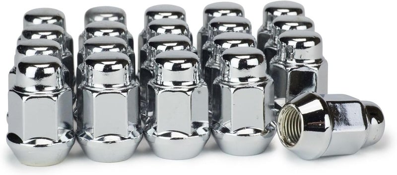 Lug Nuts 20 Bulge Acorn 12X1.5 Chrome Wheel Spark Left Right Front Rear Steel for Camaro 1982-2002 - Image 2