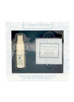 Crabtree & Evelyn Crabtree  Evelyn Nantucket Briar 33 oz BODY MIST  35 oz BAR SOAP Set 