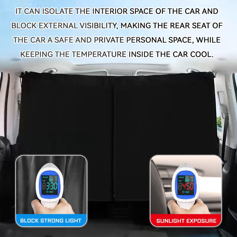 HHZL 5PCS Car Sun Shade Windshield for Light Blocking and Privacy, Window Screen Cover for Baby Car Accessories Interior for Sleeping Traveling Camping Helps Block UVA/UVB Rays Protection - Image 5