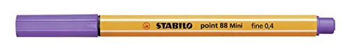 STABILO point 88 Mini Fineliner Pack of 18 Assorted colors including 5 Neon colors - Image 3