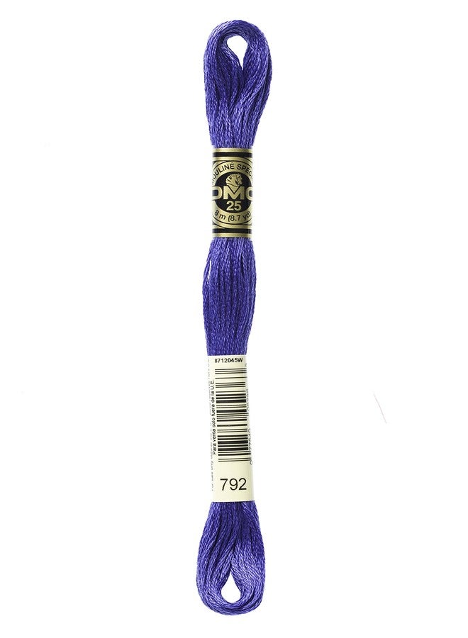 Dmc 6-Strand Embroidery Cotton 8.7yd-Dark Cornflower Blue - Image 1