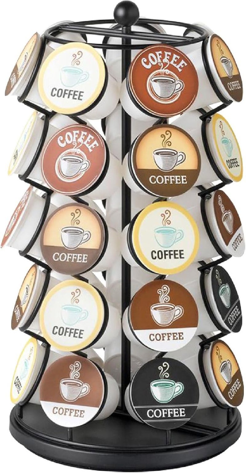 Levesica K Cup Holder Compatible with K-Cups Coffee Pod Carousel 35 K Cup - Image 1