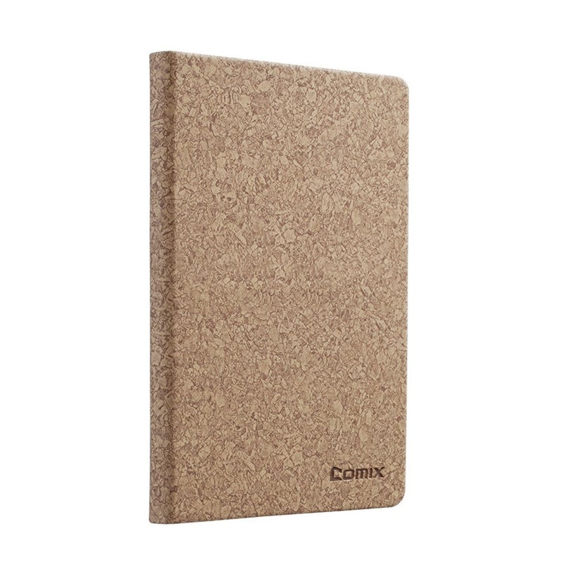 COMIX C5831 122 Sheets 18K Notebook Soft Wood Grain Office Notepad Yellow - Image 3