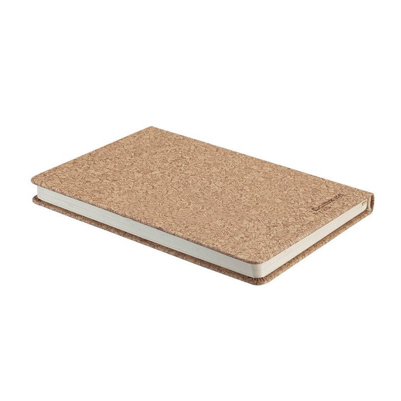COMIX C5831 122 Sheets 18K Notebook Soft Wood Grain Office Notepad Yellow - Image 1