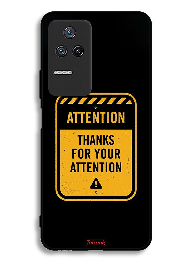 Tolwak Xiaomi Redmi K50 Protective Case Cover Thanks For Attention - Image 2