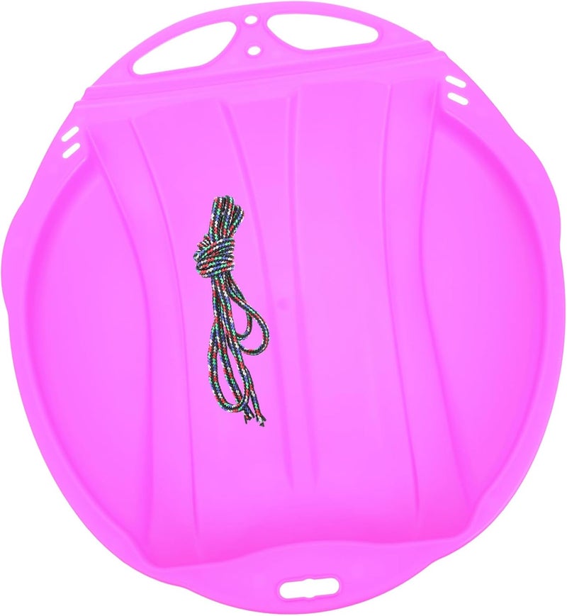 POPETPOP Plastic Skiing Board Lightweight Outdoor Sled Plaything for Boys and Durable Snowboard for Winter Fun for Family Interaction - Image 1