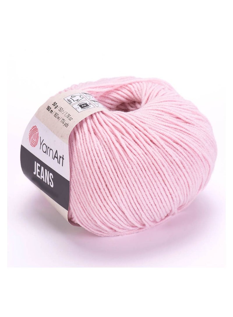 YarnArt Set Of 5 Pcs High Quality Jeans Yarn For Knitting - Image 1