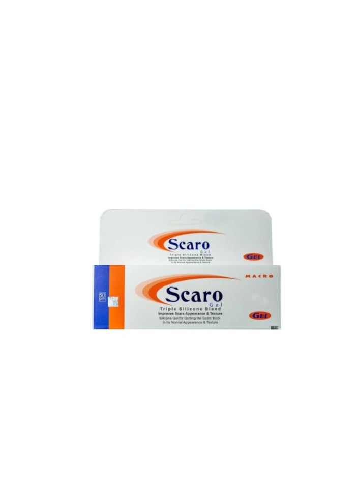 Scaro - Triple Silicone Blend Improves Scars Appearance And Texture - 50gm - Image 1