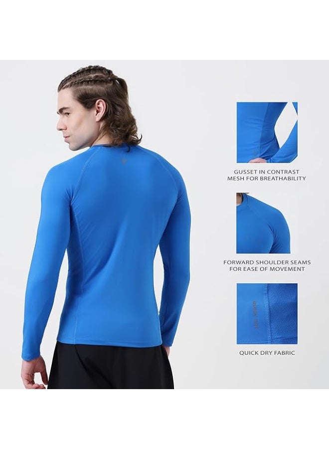 MuscleBlaze Full Sleeve Compression T-Shirts for Men-XL - Image 3