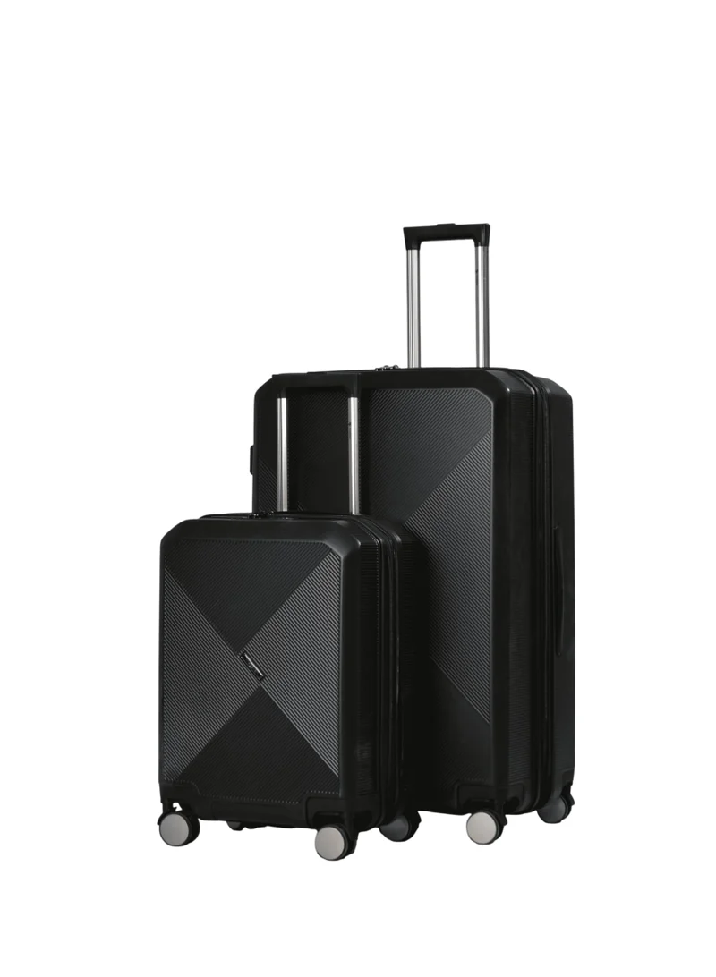 MAGELLAN Hard Shell ABS+PC Trolley 2-Piece Luggage Set 220331/2P Suitcase Set 20 & 29 Inch Expandable with TSA Lock 4 Double Spinner Wheels