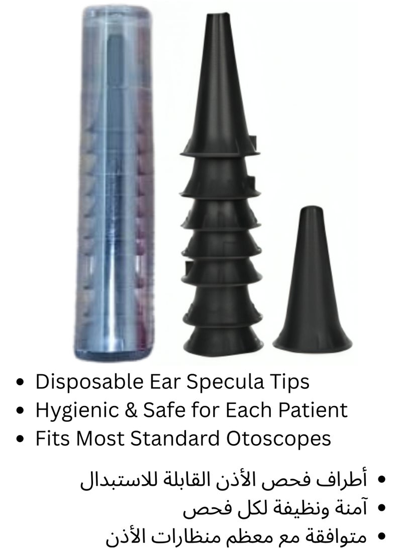 تنم منظار أذن ليفي بصري صغير بحجم الجيب لفحص الأنف والأذن والحنجرة – جهاز طبي - Image 4