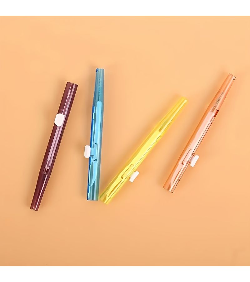 1 Multipurpose Retractable Cleaning Brush With Durable Plastic Compact Portable Design For Smartphones Tablets And Tech Maintenance On The Go Orange - Image 5