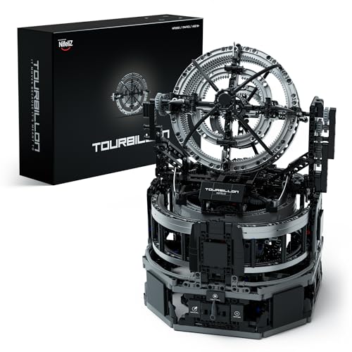 Nifeliz Tourbillon Building Set Advanced Collectors Engine Series Model Physical Science Display for Adults Home or Office Dcor Gift NF10355 - Image 1