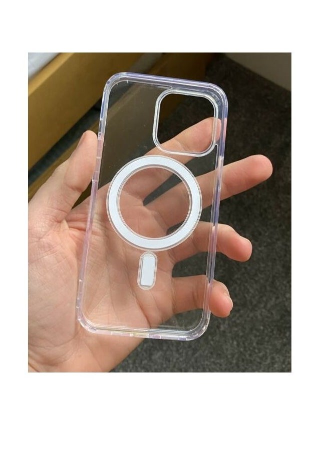 ten.tech - Ten tech Magnetic Clear Case Designed for iPhone 12 / 12 pro– Compatible with MagSafe Charger, Support Magnetic Car Mount Wireless Charging, Soft Press Buttons Scratch Resistant – ten tech - Image 1