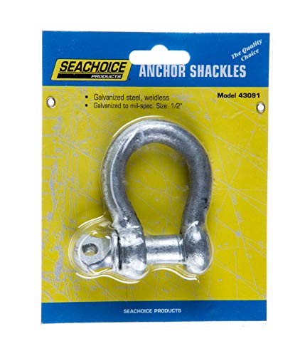 Seachoice Galvanized Steel Anchor Shackles, 1/2 In. - Image 4